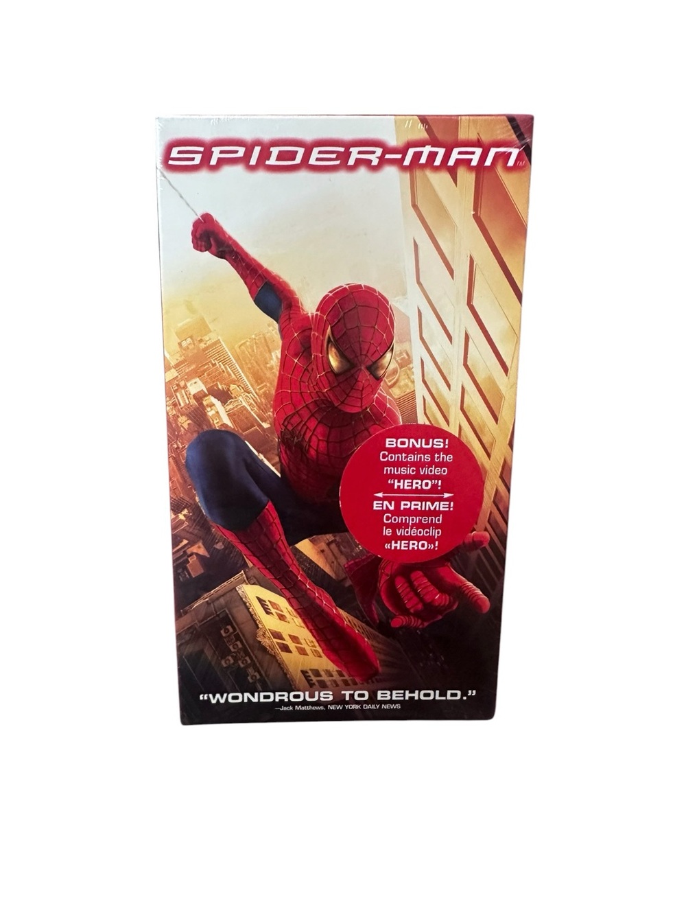 Spider-Man VHS, 2002 Sam Raimi Tobey Maguire SEALED NEW